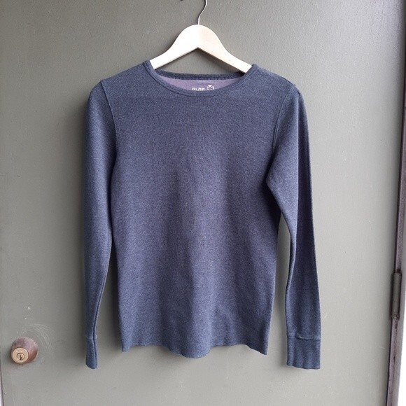 Pure Stuff Boys Top Thermal Waffle T-Shirt Long Sleeve Pullover Top M 10-12 - Picture 13 of 15